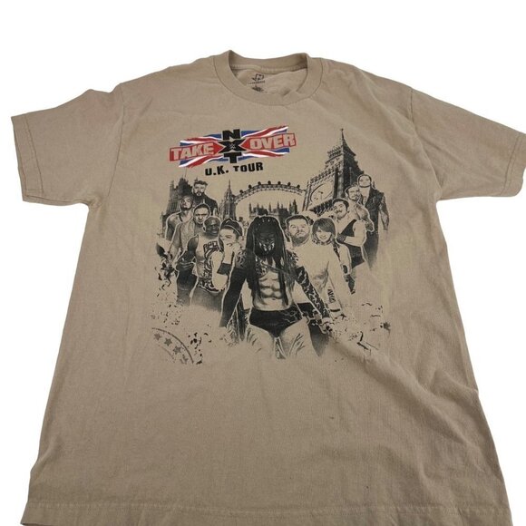 NXT Takeover U.K. Tour 2015 T-Shirt Men Size Large - Picture 1 of 6